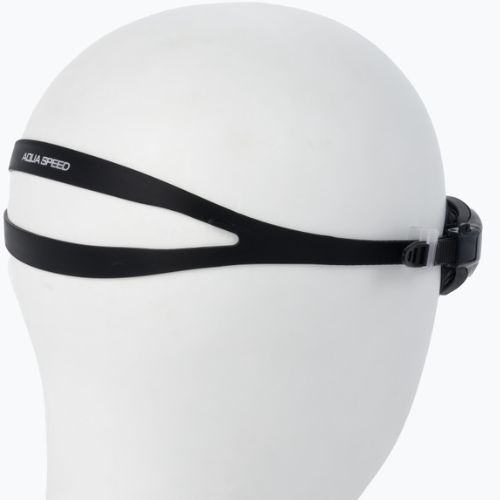 AQUA-SPEED Raptor juodi/raudoni plaukimo akiniai