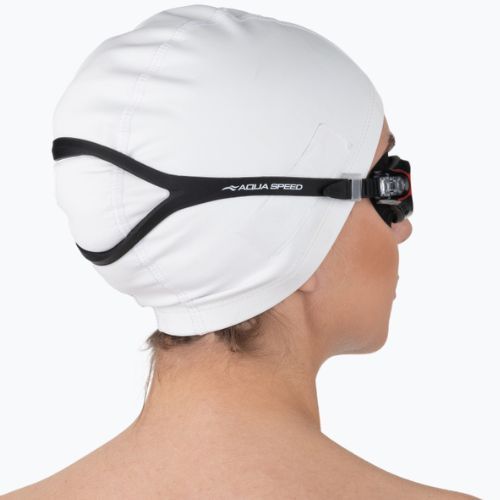 AQUA-SPEED Calypso plaukimo akiniai raudoni/juodi