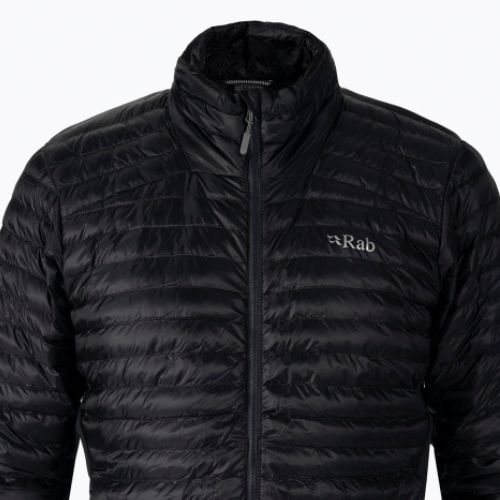 Rab Cirrus Flex 2.0 vyriška pūkinė striukė juoda QIO-74-BL-S