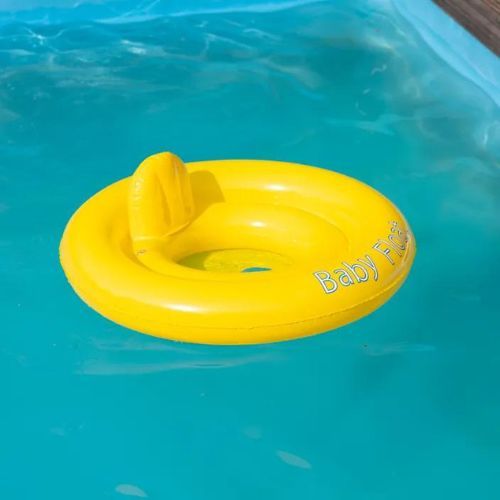 AQUASTIC kūdikių plaukimo ratas ASR-070Y geltonas