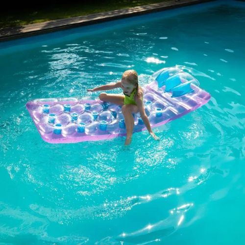 AQUASTIC plaukimo čiužinys ASM-188V violetinės spalvos