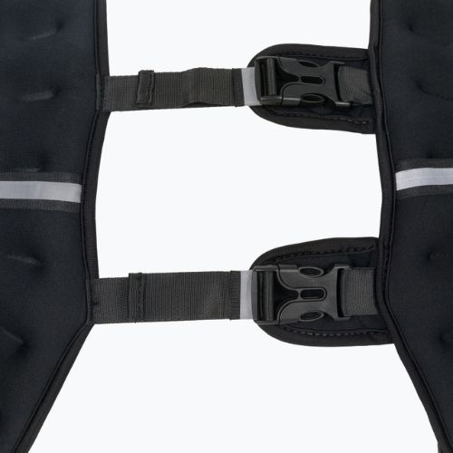 XTREXO 8 kg svorio treniruočių liemenė juoda WV-08