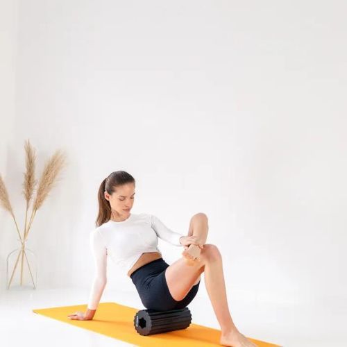 XTREXO EPP masažinis volelis juodas MR-EP01B