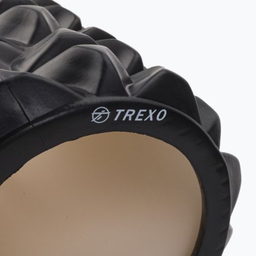 TREXO EVA PVC masažinis volelis juodas MR-EV01C