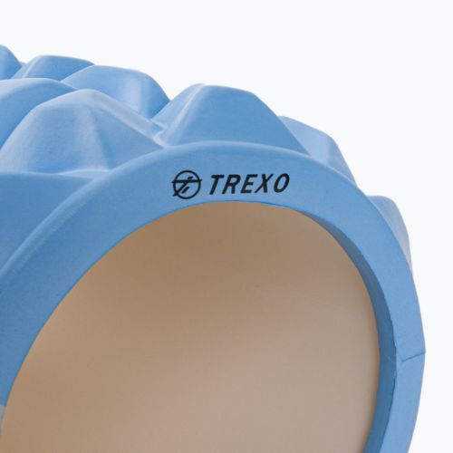 TREXO EVA PVC masažinis volelis mėlynas MR-EV01N