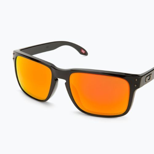 Oakley Holbrook poliruoti juodi/prizm ruby poliarizuoti akiniai nuo saulės 0OO9102
