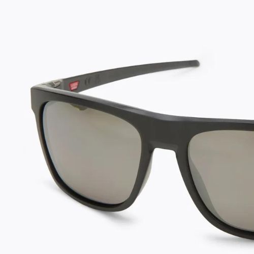 Oakley Leffingwell matiniai juodi rašaliniai/prizminiai juodi poliarizuoti akiniai nuo saulės 0OO9100