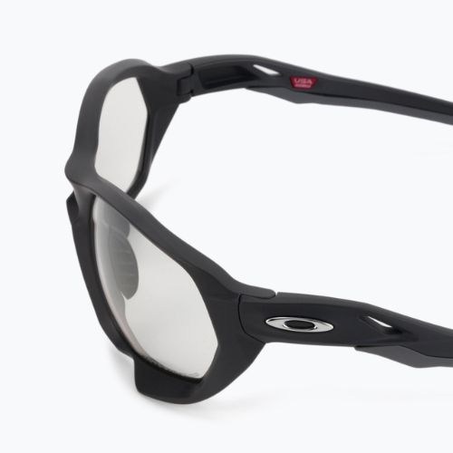 Oakley Plazma matiniai anglies/skaidrūs-juodi fotochrominiai akiniai nuo saulės 0OO9019
