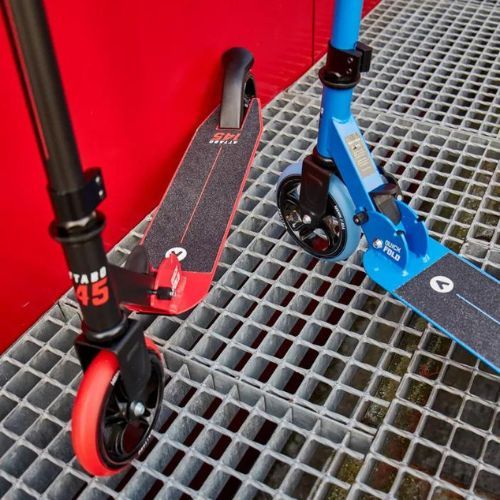 Vaikiškas paspirtukas ATTABO 145 mėlynas