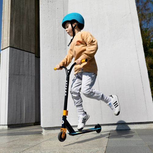 Vaikiškas laisvojo stiliaus paspirtukas ATTABO EVO 1.0 mėlynas