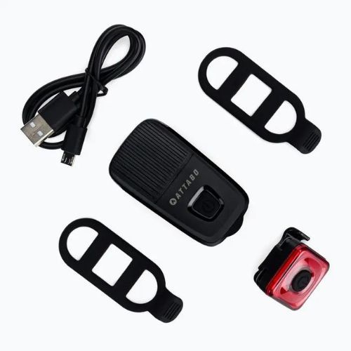 ATTABO LUCID MINI & 20 dviračių žibintų rinkinys