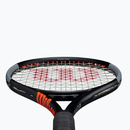 Wilson Burn 100 V4.0 teniso raketė juodai oranžinė WR044710U