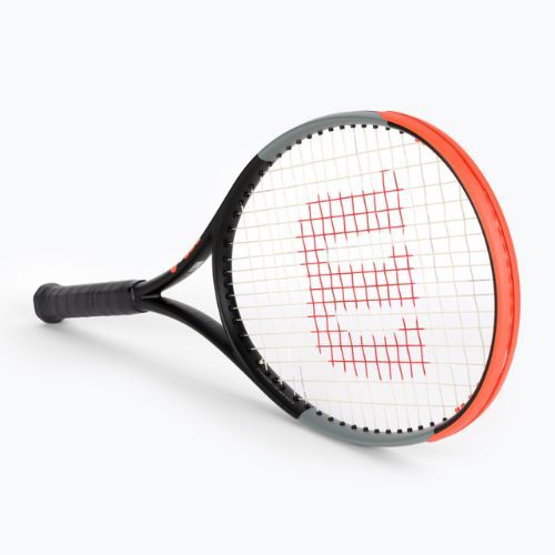 Wilson Burn 100 V4.0 teniso raketė juodai oranžinė WR044710U