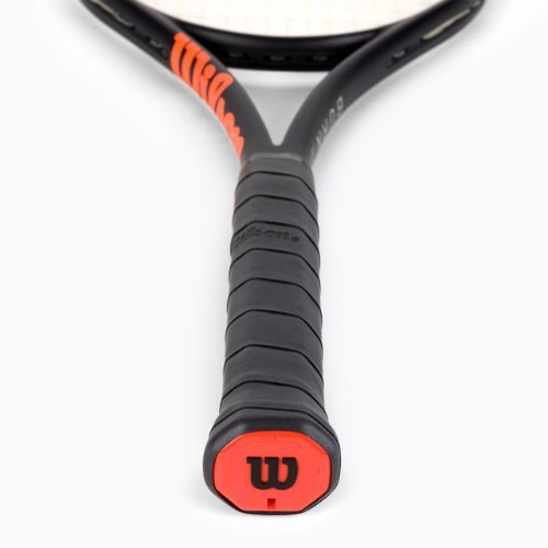 Wilson Burn 100 V4.0 teniso raketė juodai oranžinė WR044710U