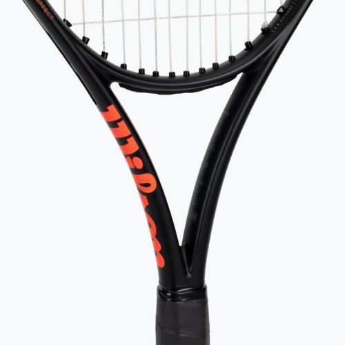 Wilson Burn 100Ls V4.0 teniso raketė juodai oranžinė WR044910U