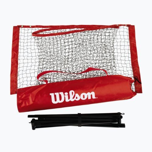 Wilson Starter Ez teniso tinklas 6,1 m juoda/raudona