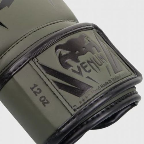 Venum Elite vyriškos bokso pirštinės žalios VENUM-1392