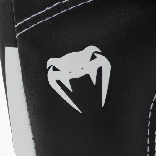 Venum Elite bokso pirštinės juodai baltos 0984