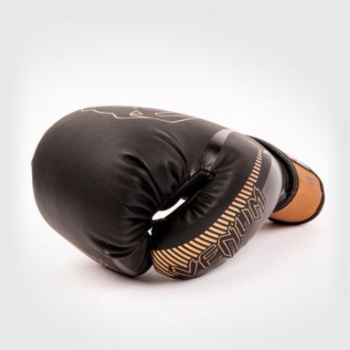 Venum Impact bokso pirštinės rudos spalvos VENUM-03284-137