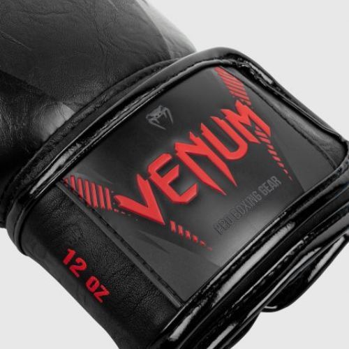 Venum Impact bokso pirštinės juodos VENUM-03284-100