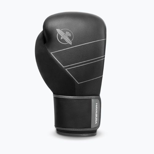 Hayabusa S4 Odinės bokso pirštinės juodos S4LBG