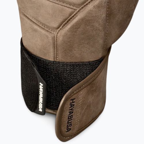 Hayabusa T3 LX Vintage rudos bokso pirštinės T3LX14G