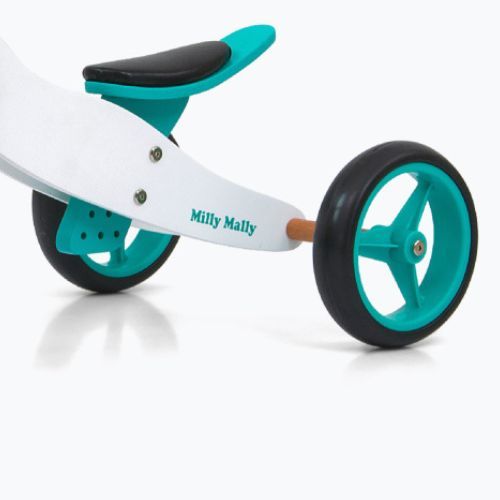 Milly Mally Jake 2in1 krosinis dviratis baltos ir mėlynos spalvos 3218