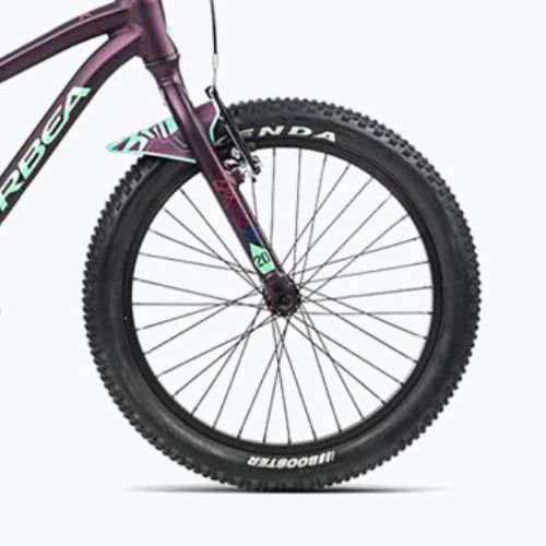 Orbea MX 20 Team violetinės spalvos vaikiškas dviratis