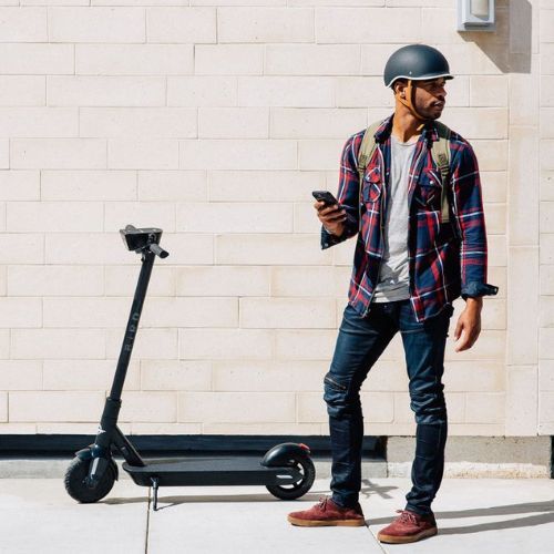 Bird One 9" juodas elektrinis motoroleris