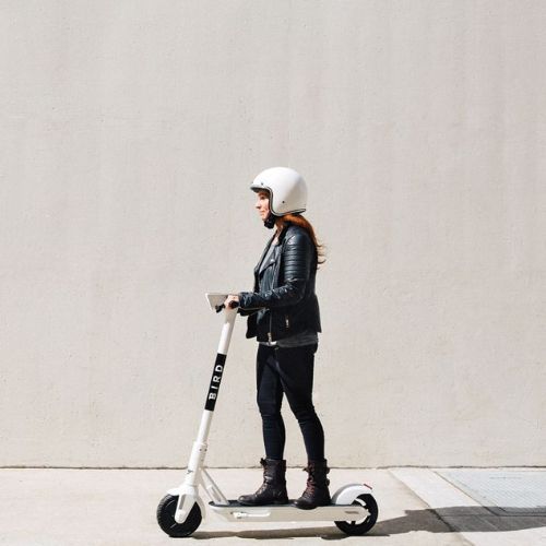 Bird One 9" baltas elektrinis motoroleris