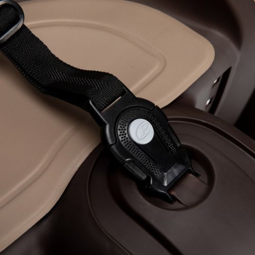 Polisport Groovy CFS FO vaikiško dviračio sėdynė ruda 8406100016