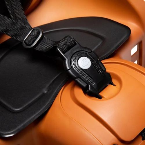 Polisport Groovy Maxi FF 29 rudos spalvos FO vaikiška dviratininko sėdynė 8406000034