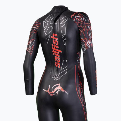 Moteriškas triatlono hidrokostiumas sailfish Attack 7 black