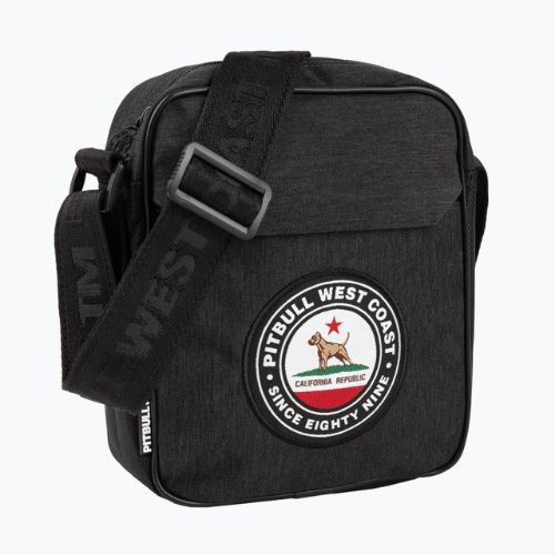 Pitbull West Coast Circal Dog maišelis juodas