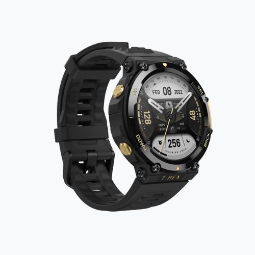 Laikrodis Amazfit T-Rex 2 astro black/gold A2170