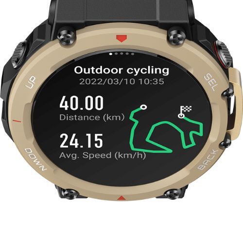 Laikrodis Amazfit T-Rex 2 wild green A2170