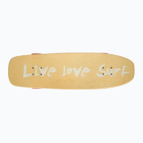 Surfskate riedlentė Fish Skateboards Wave beige SURF-WAV-SIL-PIN