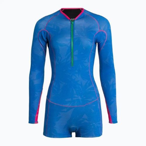 Moteriškas ROXY 1.5 Popsurf FZ LS SP QLCK mėlynas hidrokostiumas