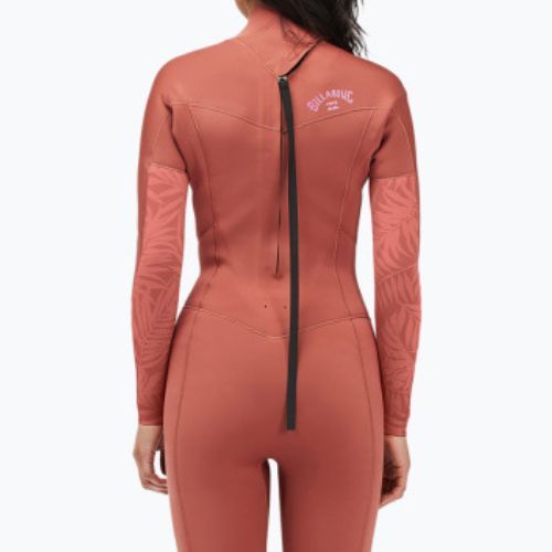 Moteriškos Billabong 4/3 Synergy BZ Full Red plaukimo putos
