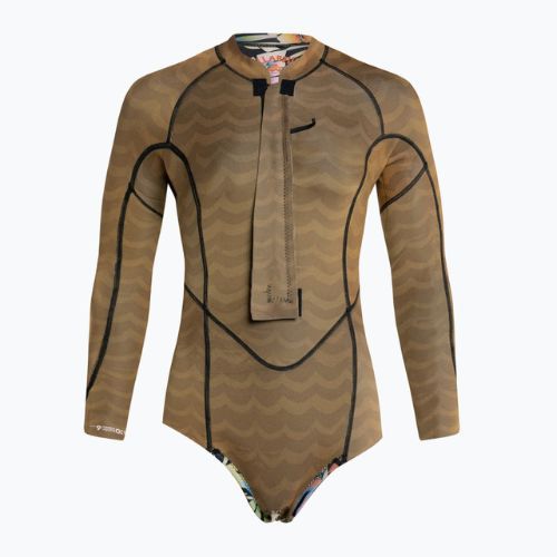 Billabong Salty Dayz LS Spring paradise black moteriškas hidrokostiumas