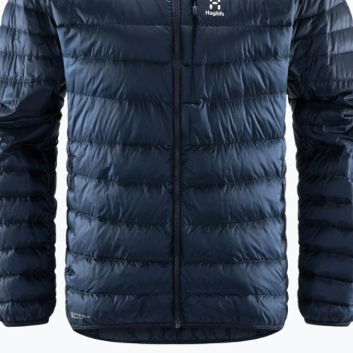 Vyriška pūkinė striukė Haglöfs Roc Down Hood navy blue 604682