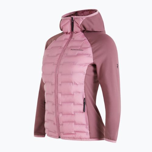 Moteriška striukė su gobtuvu Peak Performance Argon Hybrid Hood Jacket pink G77859110