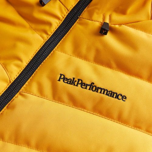 Moteriška slidinėjimo striukė Peak Performance Frost Yellow G78024070