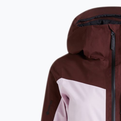 Moteriška slidinėjimo striukė Peak Performance Gravity 2L GoreTex rožinės ir rudos spalvos G78250010