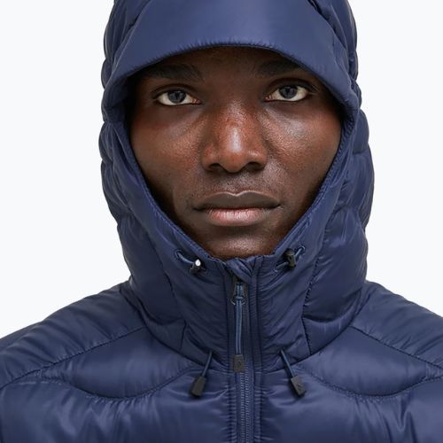 Peak Performance vyriška pūkinė striukė Helium Down Hood navy blue G77849020
