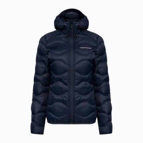 Peak Performance moteriška pūkinė striukė Helium Down Hood navy blue G77852010
