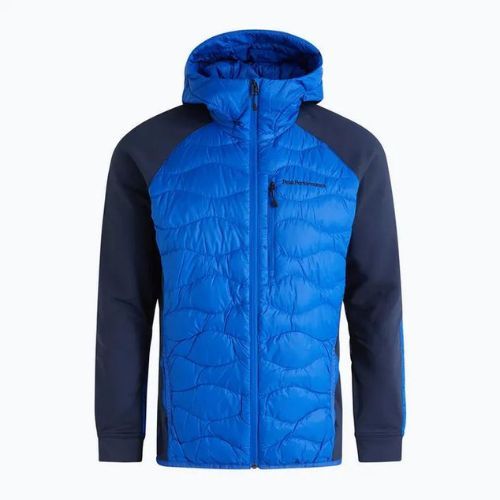 Vyriška striukė Peak Performance Helium Down Hybrid Hood Jacket Blue G77855110