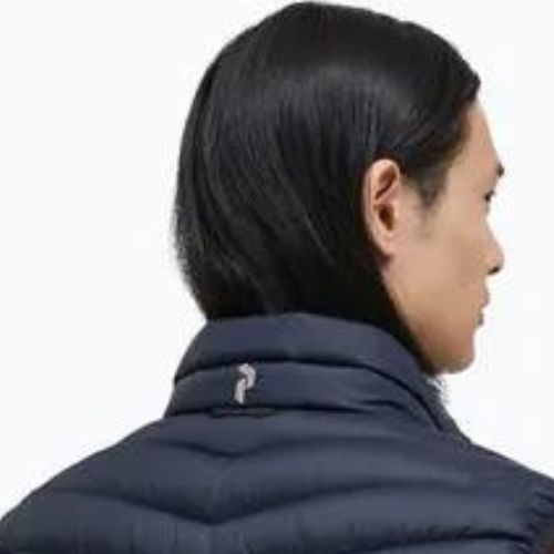 Vyriški turistiniai drabužiai be rankovių Peak Performance Frost Down hiking black G77894030