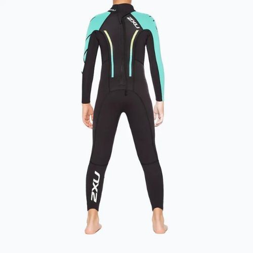 Vaikiškas triatlono hidrokostiumas 2XU Propel black/oasis