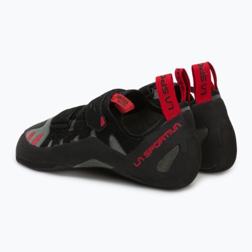 La Sportiva Tarantula Boulder vyrų laipiojimo bateliai juodai raudoni 40C917319